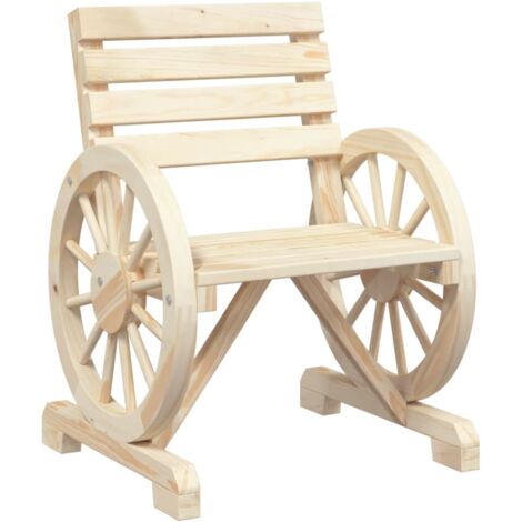 Chaises de jardin，Chaise d'extérieur Bois de sapin massif CFW2288652