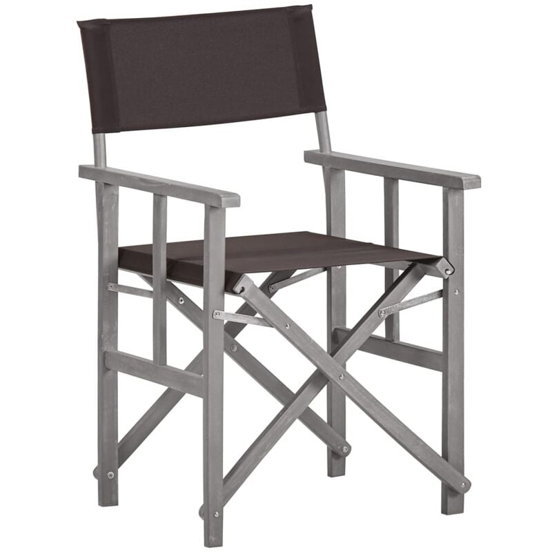Chaise de metteur en scène Bois massif d'acacia