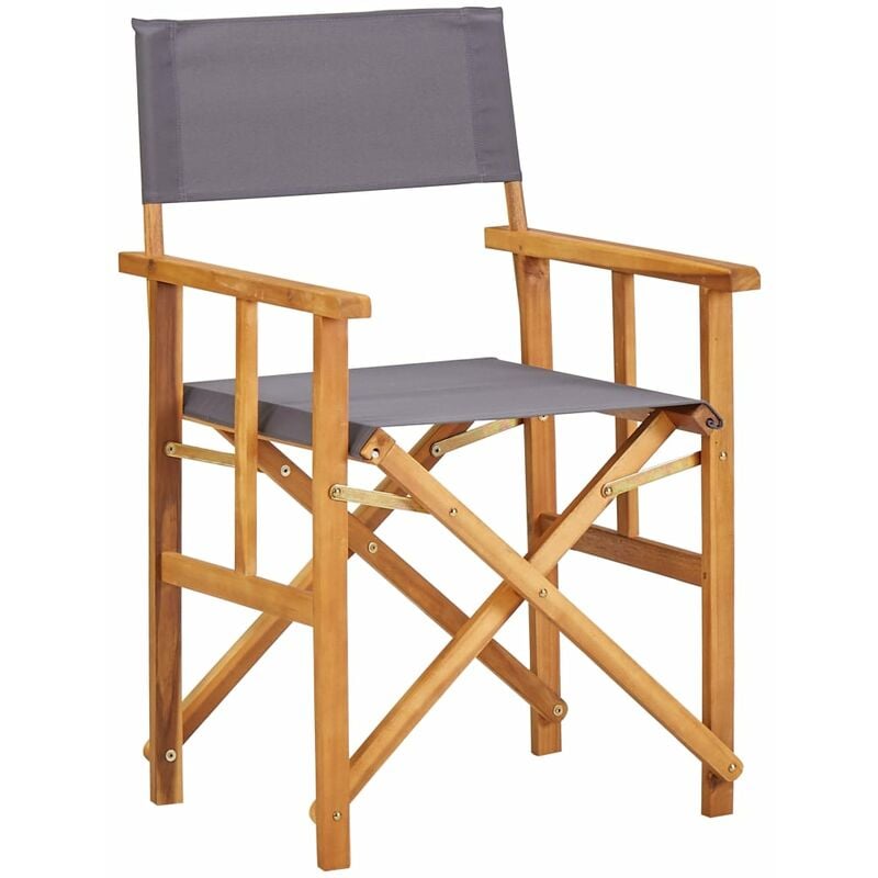 Design In - Chaises design - Chaise de metteur en scène Bois massif d'acacia BV703307