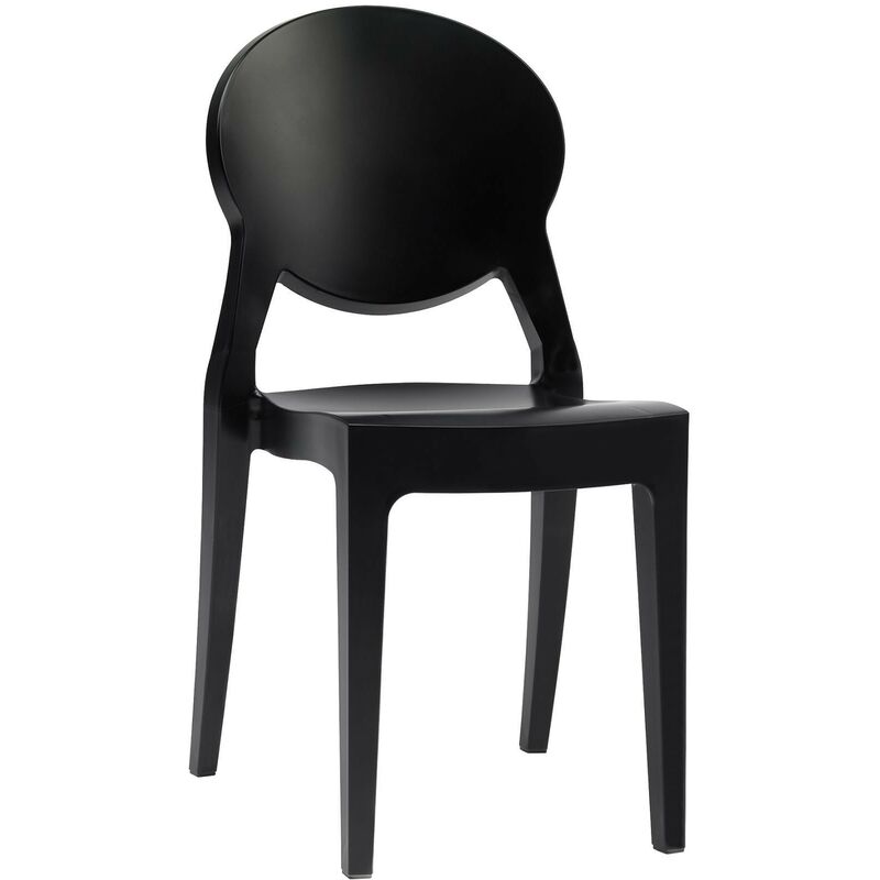 Chaise IGLOO - deco originale - Noir