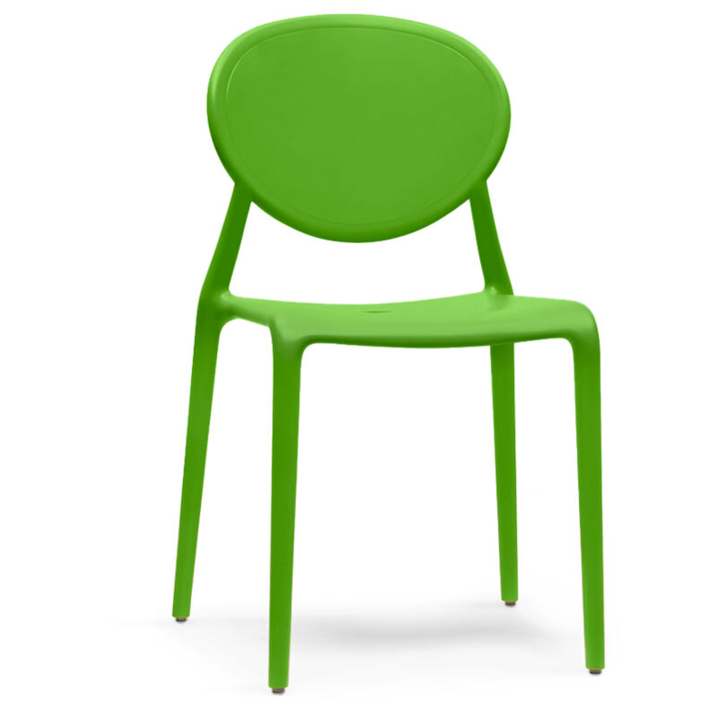 Chaises empilables de conception moderne pour bar de restaurant de cuisine Scab Gio
