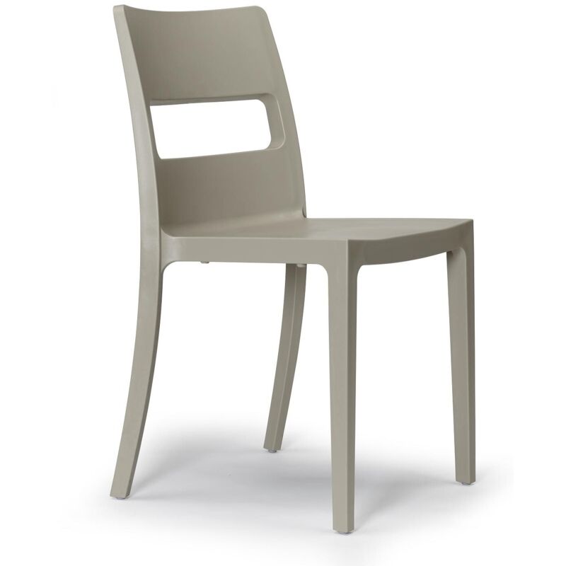 Chaise Tortora En Technopolymère Sai Scab