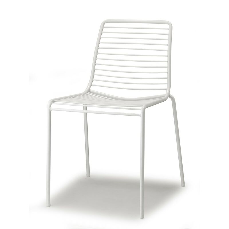 Lot deux chaises outdoor Summer - Blanc