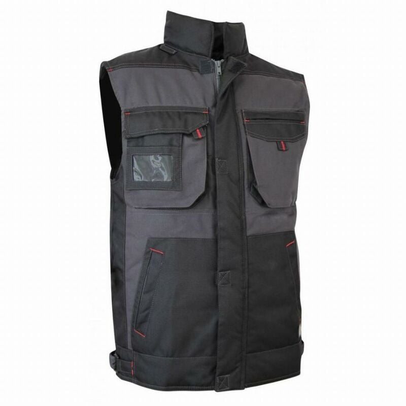 LMA - Gilet matelassé Bodywarmer Sable Gris nuit / Noir - 2058