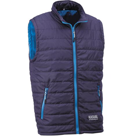 CHALECO ACOLCHADO LIGERO DISCOVERY AZUL T. M - 2881DN/M