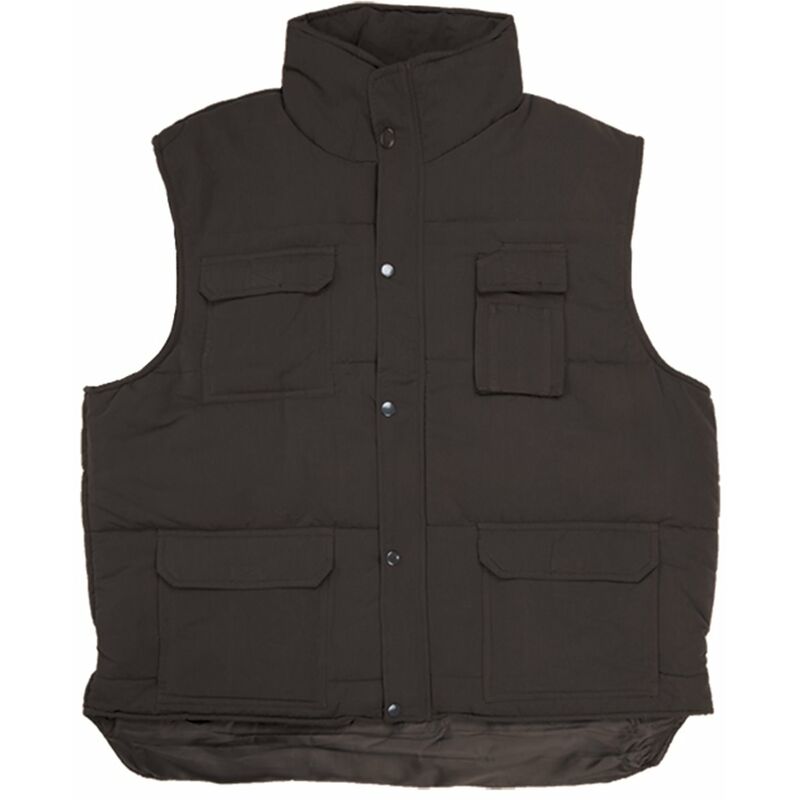 

CHALECO ACOLCHADO MULTIBOLSILLOS Negro XXL