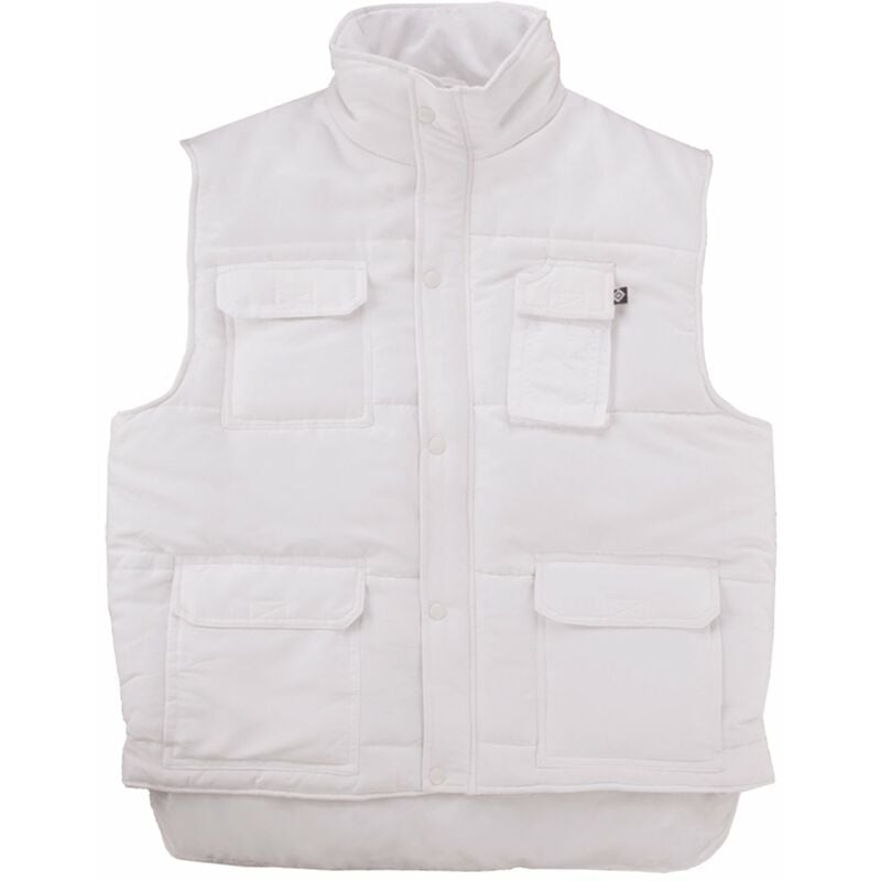 

CHALECO ACOLCHADO MULTIBOLSILLOS Blanco XL