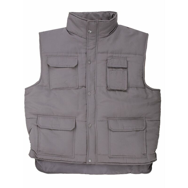 

CHALECO ACOLCHADO MULTIBOLSILLOS Gris 3XL