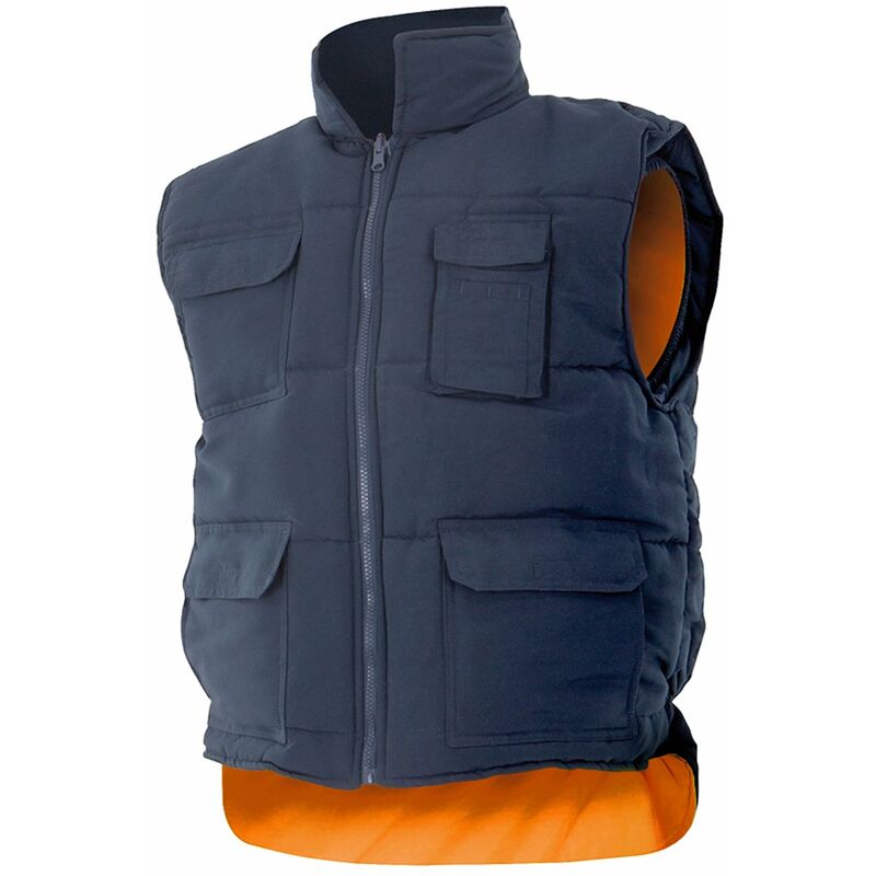 

CHALECO ACOLCHADO REVERSIBLE ALTA VISIBILIDAD Azul Marino XXL