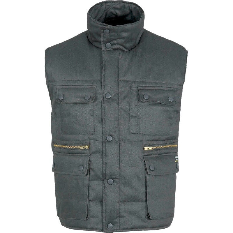 

Chaleco de trabajo acolchado de Algodón con elástico en la cintura WORKTEAM S3209 | Gris - L