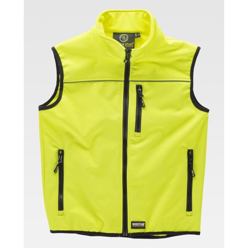 

Chaleco con membrana interior transpirable WORKTEAM S9320 WorkShell | XXL - Amarillo A.V.