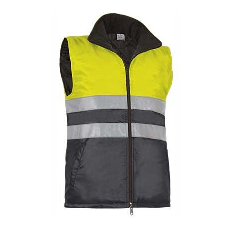 Chaleco alta visibilidad hidrofugado VALENTO Highway S Gris carbon