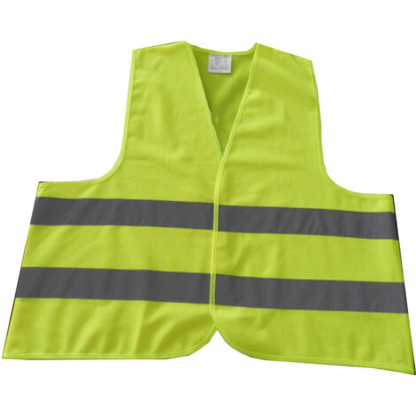 Chaleco amarillo de alta visibilidad talla XL