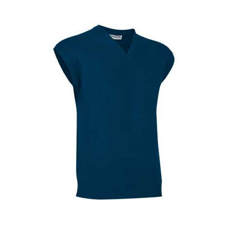 Chaleco con cuello en pico VALENTO Staff S Azul Marino