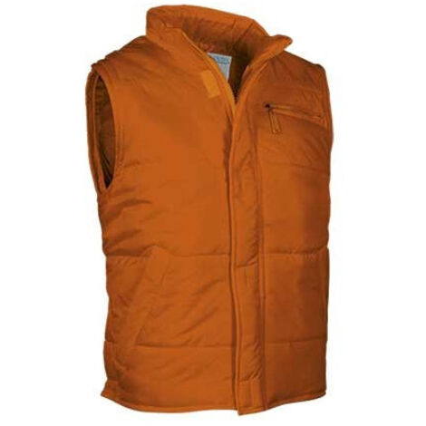 Chaleco de abrigo de nylon hidrofugado, sector alimentación ARCTIC XL Naranja fiesta