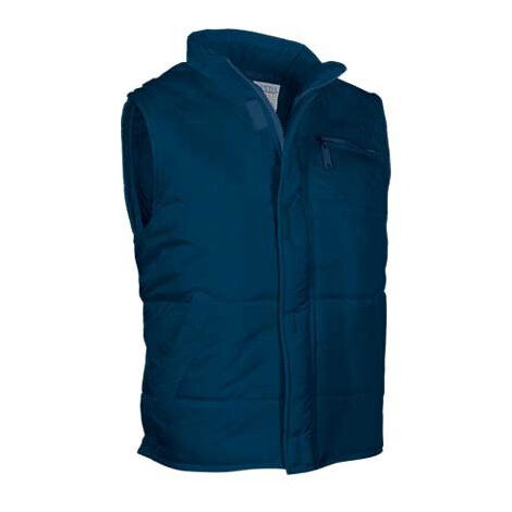 Chaleco de abrigo de nylon hidrofugado, sector alimentación ARCTIC XS Azul marino