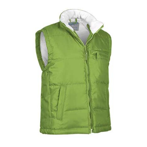 Chaleco de abrigo hidrofugado VALENTO Montana XXL Verde Manzana/Blanco