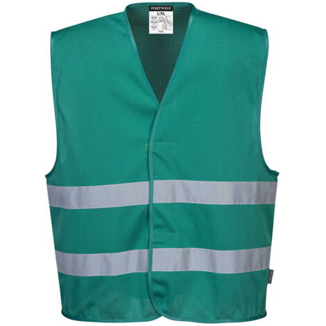 Chaleco de advertencia MESHAIR IONA VERDE L/XL