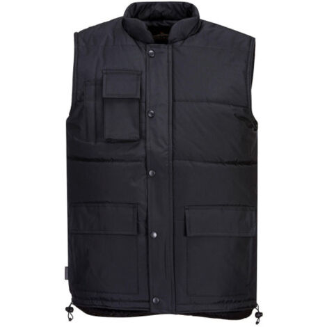Chaleco de calor Classic de abrigo contra humedad S415 4XL Negro