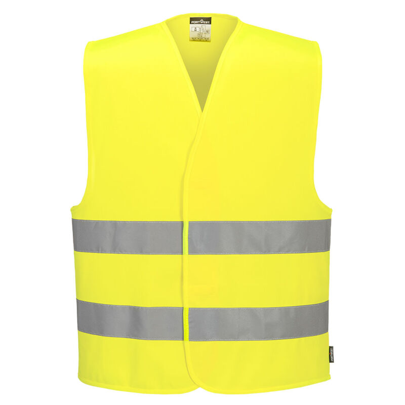 Chaleco de doble banda - Talla Xxs/xs - Amarillo - Portwest