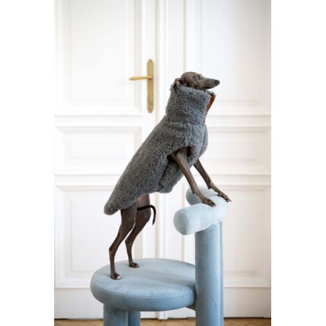 Chaleco de lana para perro - Gris oscuro 6