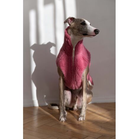 Chaleco de lana para perro - Rosa 7