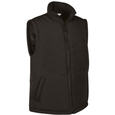 Chaleco de trabajo acolchado PORTLAND 3XL Negro