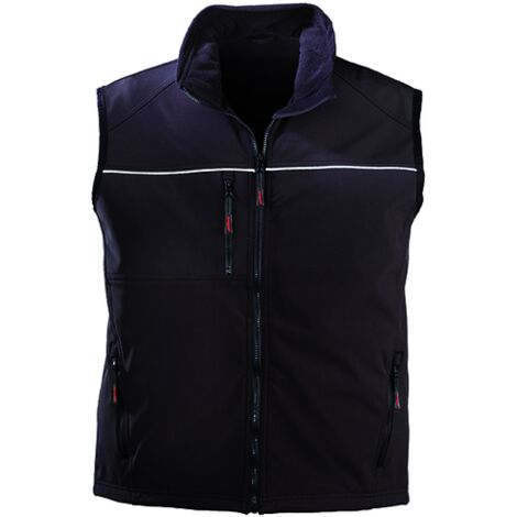 Chaleco de trabajo Coverguard Yang Reflect softshell - S