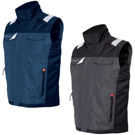 ISSALINE Chaleco de trabajo Issa Line Lucky 04533B - L - Azul