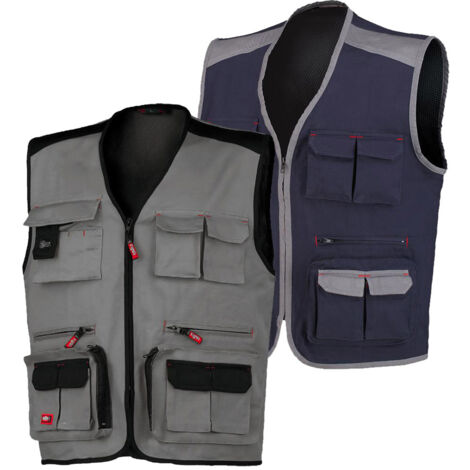 Chaleco de trabajo ISSA Stretch 8746 - M - Gris