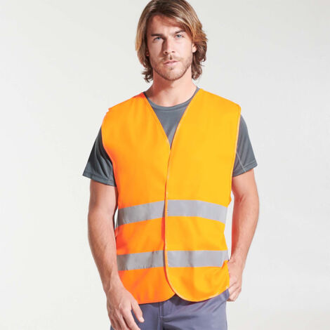Chaleco Fluorescente Sirio Cc506304221  Naranja Fluor   M/L