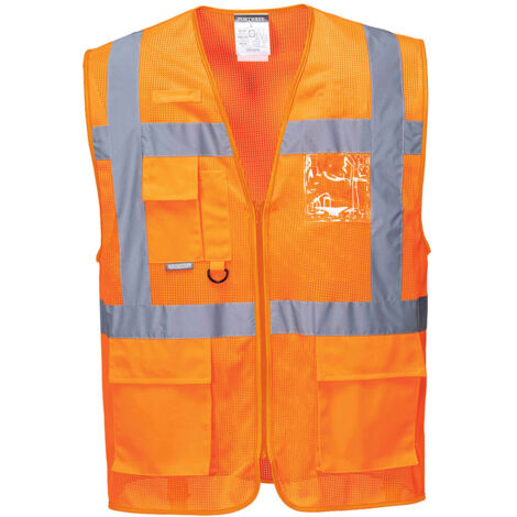 Chaleco HV Meshair Athène Naranja L