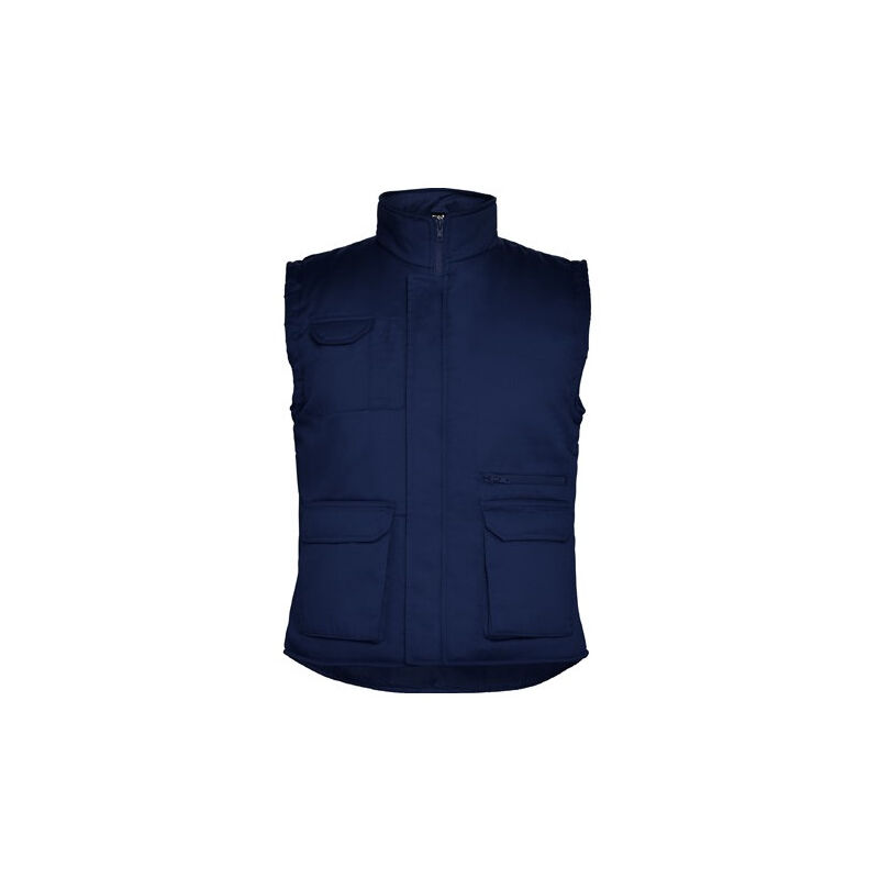 

Roly - Chaleco laboral multibolsillo con bolsillo ALMANZOR CQ5067 | S - Azul Marino