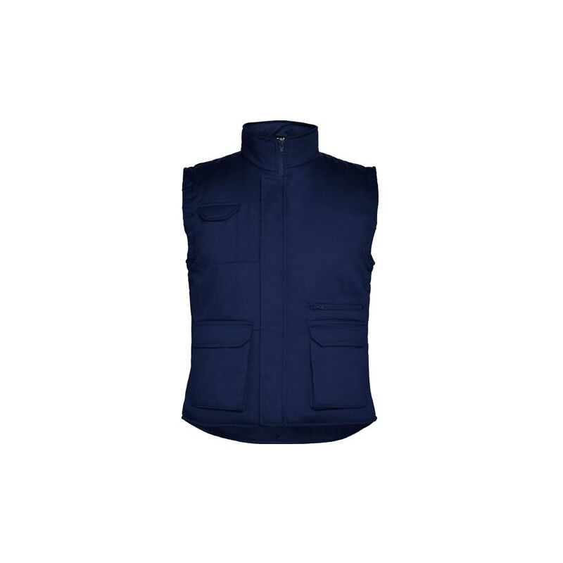 

Roly - Chaleco laboral multibolsillo con bolsillo ALMANZOR CQ5067 | Azul Marino - XXXL