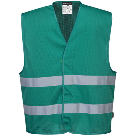 Chaleco MeshAir Iona - Fresco y Seguro / Verde botella / XX/3X