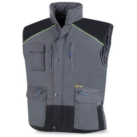 CHALECO MULTIB SPORT GRIS/NGR