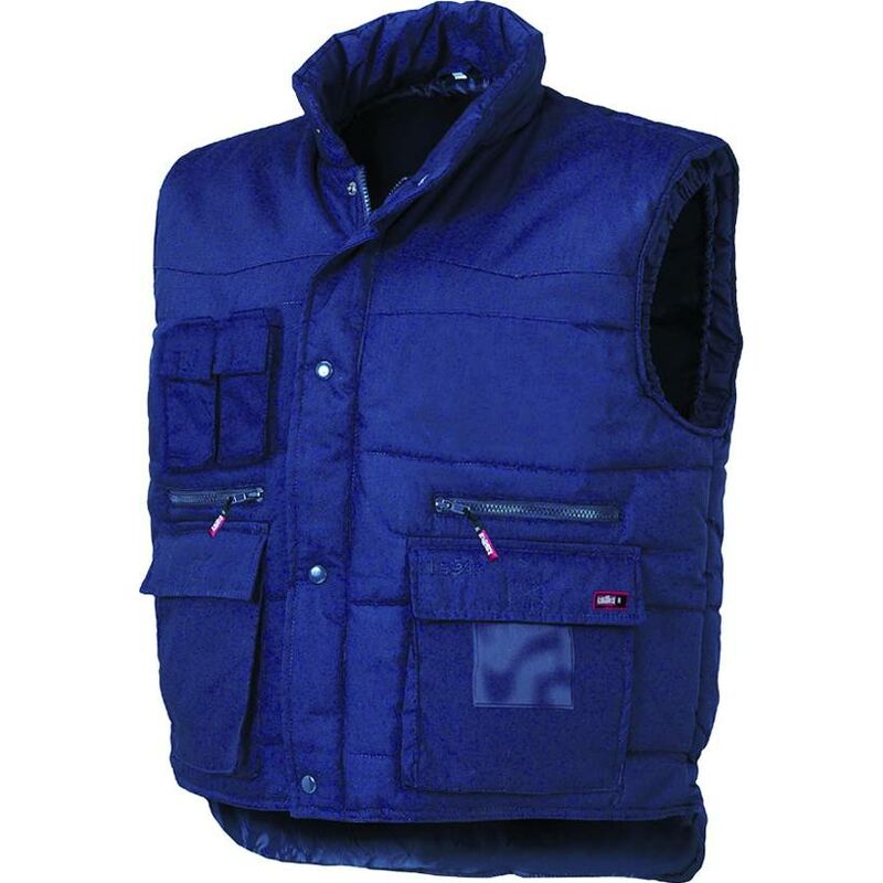

Chaleco multibolsillos azul Talla L