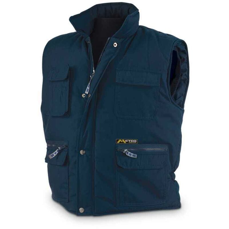 

Marca Proteccion Laboral - CHALECO MULTIBOLSILLO AZUL MARINO S