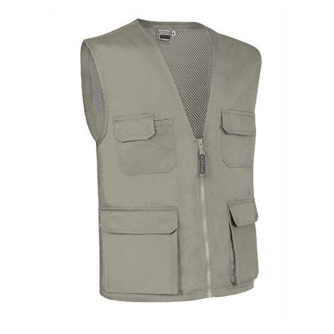 Chaleco multibolsillos Hardware S Beige arena
