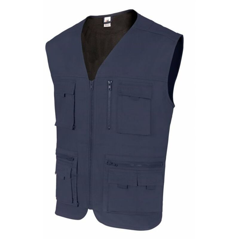 

Velilla - CHALECO MULTIBOLSILLOS Azul Navy S