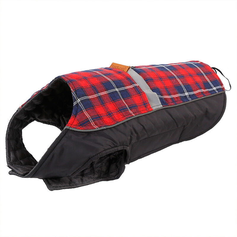 

Chaleco para perros Abrigos para perros de clima frio Diseno retro Cozy Winter Dog Chaleco para mascotas Traje para mascotas Ropa para invierno Ropa