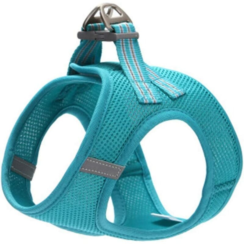 

Chaleco para perros Correa para el pecho Cuerda reflectante para tirar Correa para el pecho de malla ligera y transpirable azul talla XS