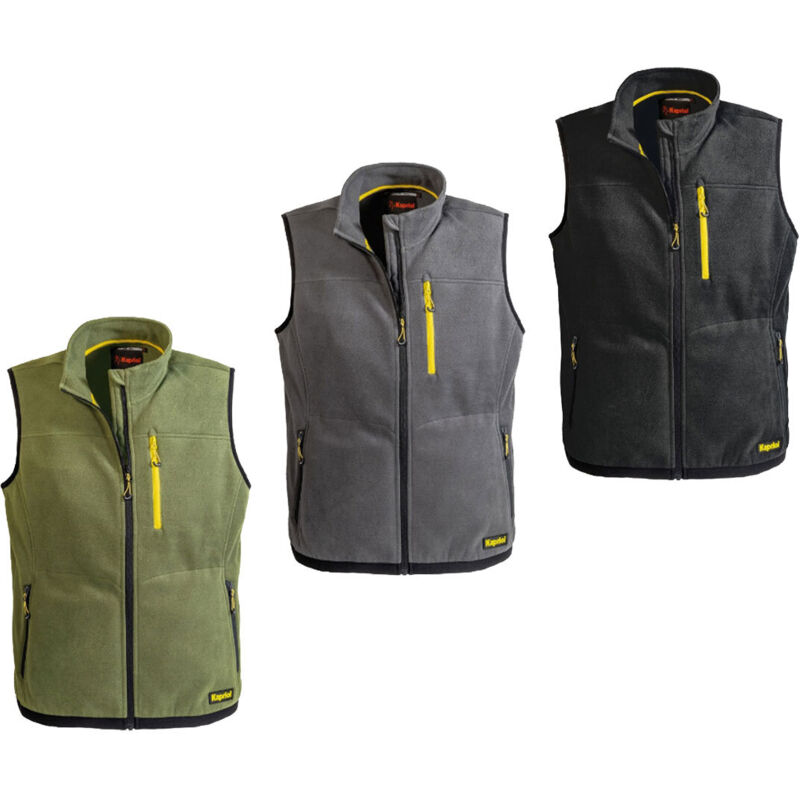 Chaleco polar de trabajo Kapriol Slick - L - Noir