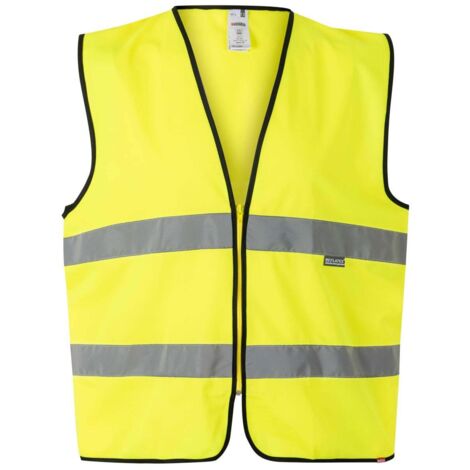 Chaleco Profesional Alta Visibilidad AMARILLO FLÚOR XL