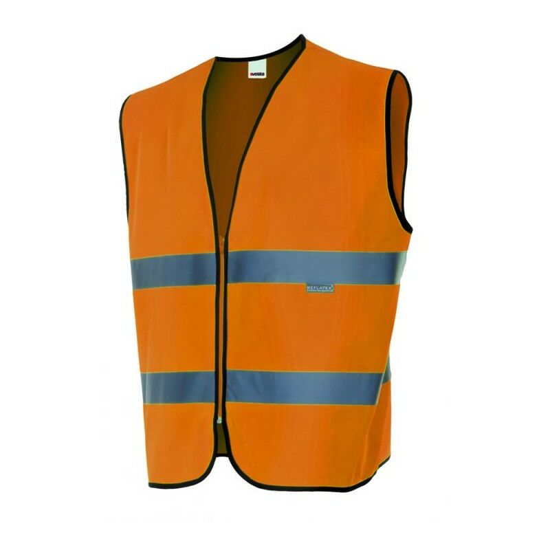 

CHALECO PROFESIONAL ALTA VISIBILIDAD Naranja Flúor 3XL