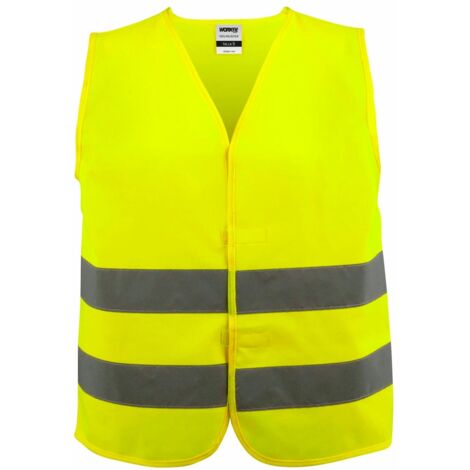 Chaleco Reflectante Amarillo Talla S Para Alta Visibilidad
