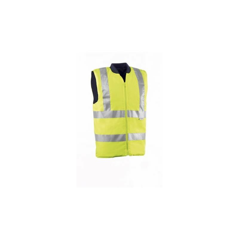 

Juba - CHALECO REVERSIBLE ALTA VISIBILIDAD AMARILLO S