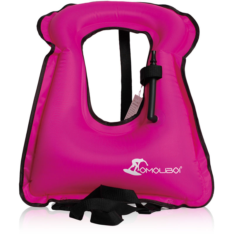 

Chaleco salvavidas inflable, adulto, rosa