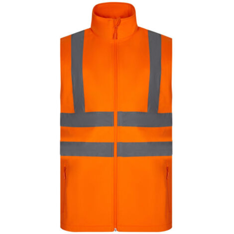 Chaleco soft shell alta visibilidad. Serie 305905