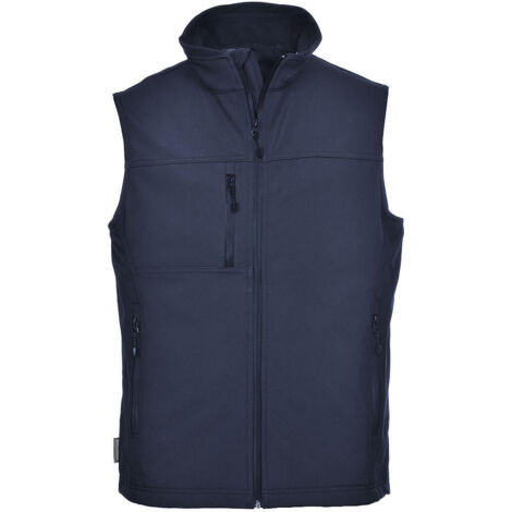 Chaleco Softshell 3 Capas - Ligereza y Comodidad / Azul marino / XS